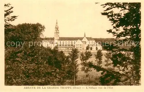 AK / Ansichtskarte Abbaye_de_la_Grande_Trappe_Soligny la Trappe_61 L Abbaye vue de l Est 