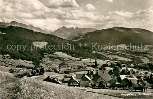 AK / Ansichtskarte Guggisberg_BE Panorama 