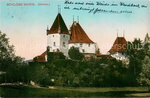AK / Ansichtskarte Worb_BE Schloss Worb Worb_BE
