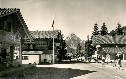 AK / Ansichtskarte Schoenried_BE Ortspartie 