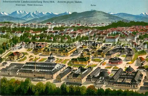 AK / Ansichtskarte Bern_BE Schweizerische Landesausstellung Bern 1914  Bern_BE