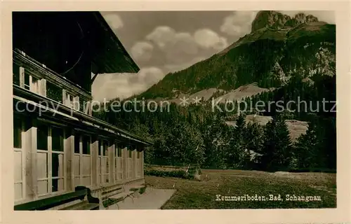 AK / Ansichtskarte Schangnau_BE Kemmeriboden Bad 