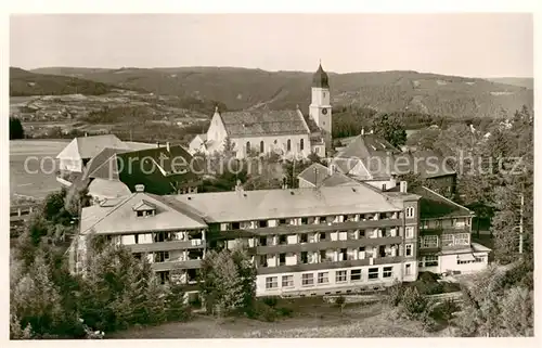 AK / Ansichtskarte Hoechenschwand Sanatorium Sonnenhof Hoechenschwand