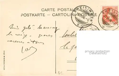 AK / Ansichtskarte Zweisimmen_BE Panorama 