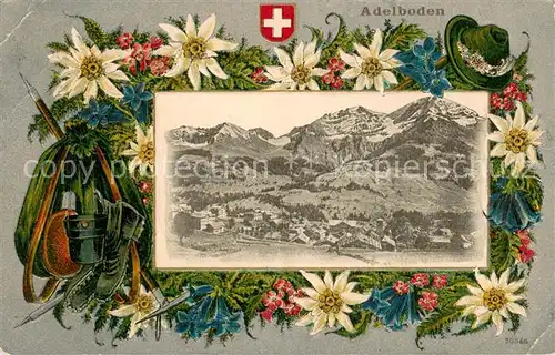 AK / Ansichtskarte Adelboden Panorama Adelboden