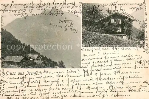 AK / Ansichtskarte Isenfluh Schynige Platte Isenfluh