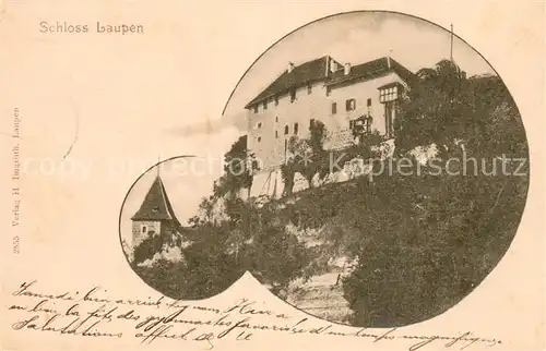 AK / Ansichtskarte Laupen_BE Schloss Laupen Laupen_BE