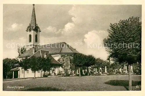 AK / Ansichtskarte Konolfingen_BE Kirche Konolfingen BE