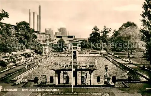 AK / Ansichtskarte Bitterfeld Bad der Chemiearbeiter Bitterfeld