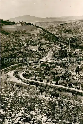 AK / Ansichtskarte Obertsrot Panorama mit Schloss Eberstein Obertsrot