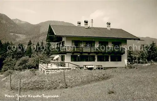 AK / Ansichtskarte Kreuth_Tegernsee Haus Jackl Kreuth Tegernsee