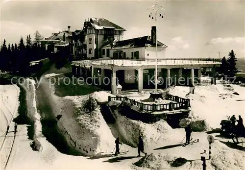 AK / Ansichtskarte Vysoke_Tatry Strbske Pleso Liecebne domy Krivan a Hviezdoslav Vysoke Tatry