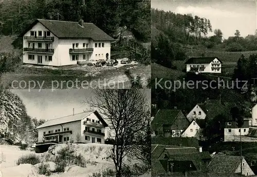 AK / Ansichtskarte Obertrubach Waldhaus Hering Details Obertrubach