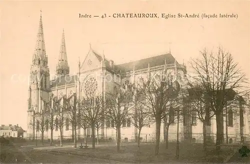 AK / Ansichtskarte Chateauroux_36_Indre Eglise St Andre 