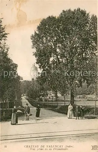 AK / Ansichtskarte Valencay_36 Vue prise de la Promenade 