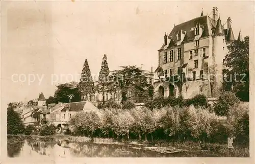 AK / Ansichtskarte Chateauroux_36_Indre Le Chateau et la Prefecture 