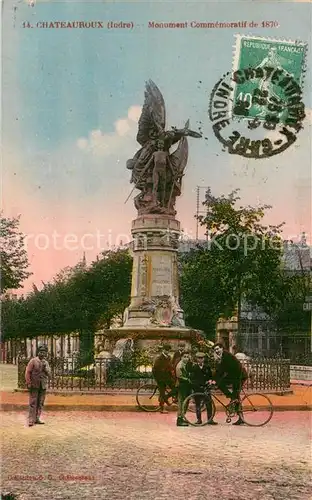 AK / Ansichtskarte Chateauroux_36_Indre Monument Commemoratif de 1870 