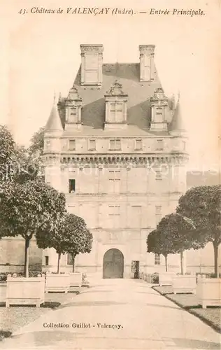 AK / Ansichtskarte Valencay_36 Chateau   Entree Principale 