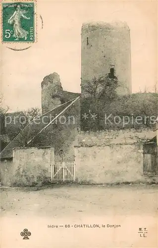 AK / Ansichtskarte Chatillon_61 sur Indre Le Donjon 