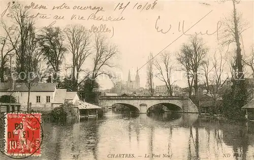 AK / Ansichtskarte Chartres_28 Le Pont Neuf 