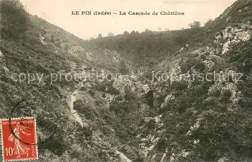AK / Ansichtskarte Le_Pin_36_Indre La Cascade de Chatillon 