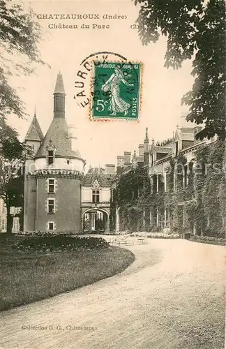 AK / Ansichtskarte Chateauroux_36_Indre Chateau du Parc 