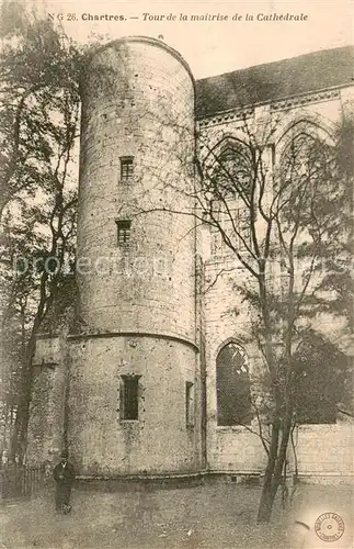AK / Ansichtskarte Chartres_28 Tour de la maitrise de la Cathedrale 