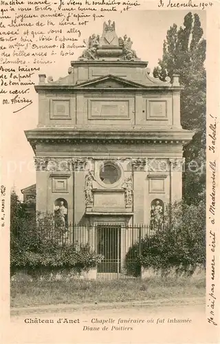 AK / Ansichtskarte Anet_28 Chateau d Anet   Chapelle funeraire 