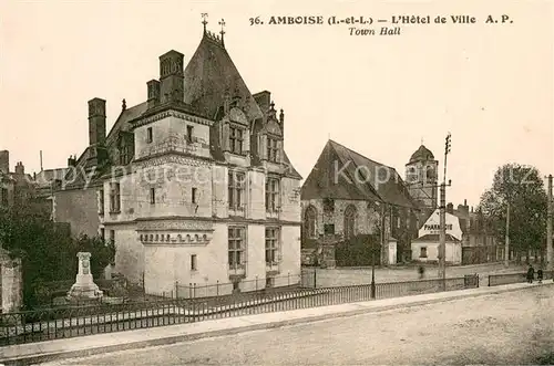 AK / Ansichtskarte Amboise_37 Hotel de Ville 