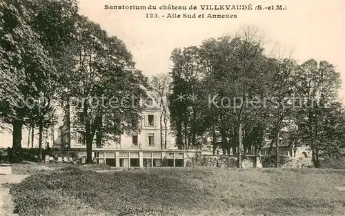 AK / Ansichtskarte Villevaude_77 Sanatorium du chateau de Villevaude Aile Sud et Annexes 