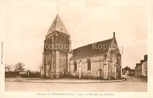AK / Ansichtskarte Remalard_61 Eglise de Bellou sur Huisne 