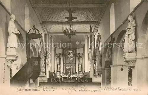 AK / Ansichtskarte Exmes_61 Interieur de l Eglise 