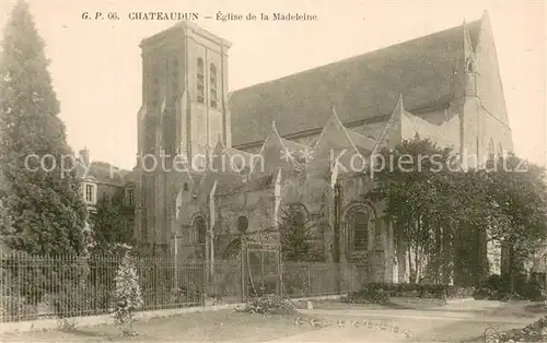 AK / Ansichtskarte Chateaudun Eglise de la Madeleine Chateaudun