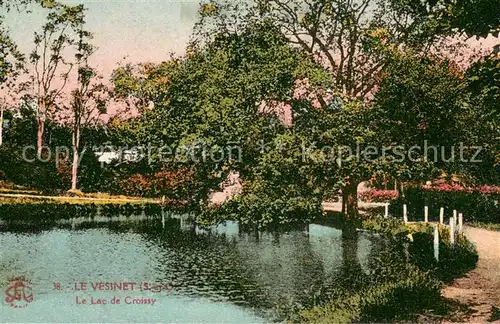 AK / Ansichtskarte Le_Vesinet Le Lac de Croissy Le_Vesinet