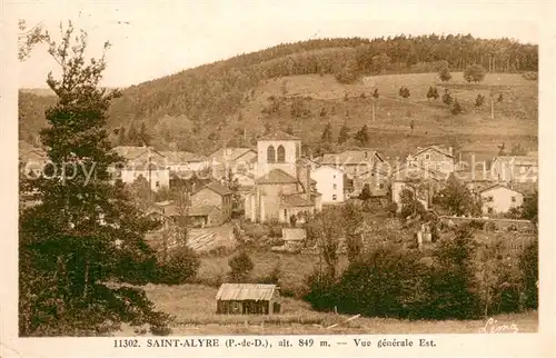 AK / Ansichtskarte Saint Alyre es Montagne Vue generale Est Saint Alyre es Montagne