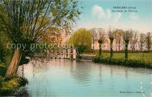 AK / Ansichtskarte Remalard_61 Les bords de l Huisne 