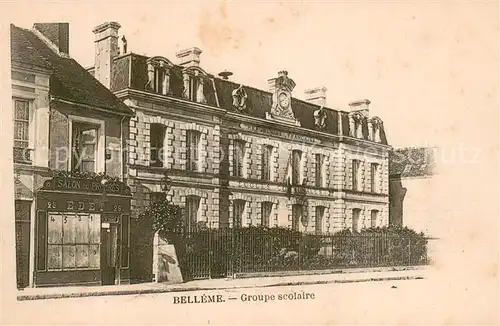 AK / Ansichtskarte Belleme_61 Groupe scolaire 