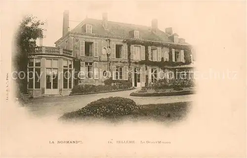 AK / Ansichtskarte Belleme_61 La Grand Maison 