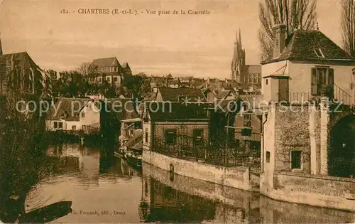 AK / Ansichtskarte Chartres_28 Vue prise de la Courtille 