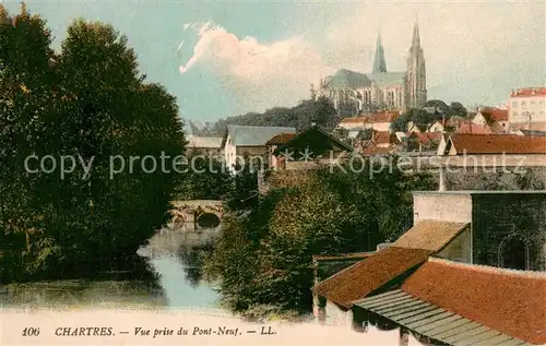 AK / Ansichtskarte Chartres_28 Vue prise du Pont Neuf 