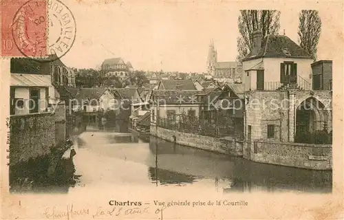 AK / Ansichtskarte Chartres_28 Vue generale prise de la Courtille 