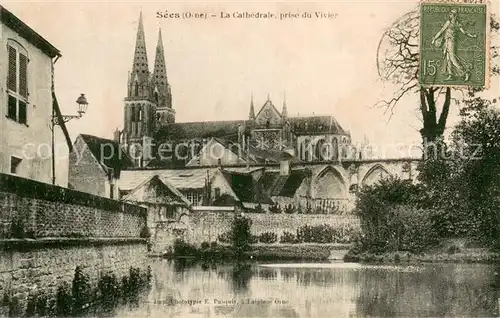 AK / Ansichtskarte Sees_61 La Cathedrale   prise du Vivier 