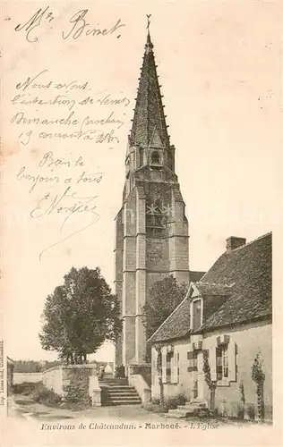 AK / Ansichtskarte Chateaudun L Eglise Chateaudun