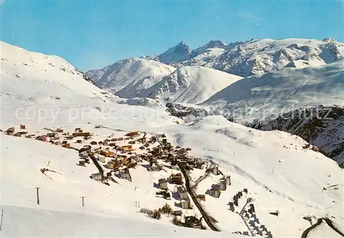 AK / Ansichtskarte L_Alpe_d_Huez_Isere Vue generale et Grand Pic de la Meije L_Alpe_d_Huez_Isere