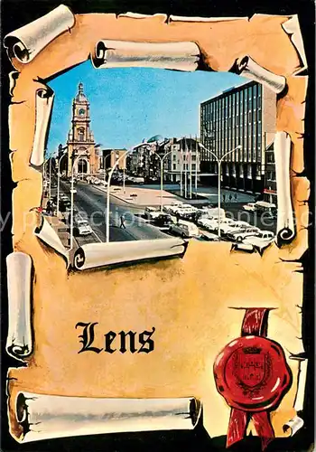 AK / Ansichtskarte Lens_Pas de Calais_62 Place Jean Jaures 