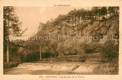 AK / Ansichtskarte Rouvrou_61_Menil Hubert sur Orne Les rochers de la Rouvre 