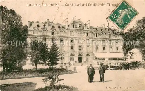 AK / Ansichtskarte Bagnoles de l_Orne Grand Hotel de l Etablissement Thermal Bagnoles de l_Orne