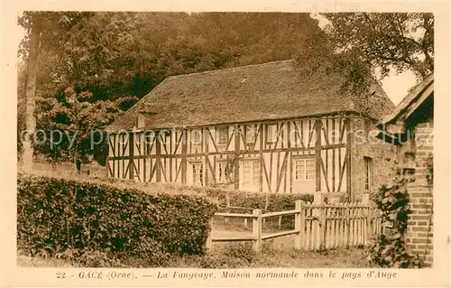 AK / Ansichtskarte Gace_61 La Fangeaye Maison normande dans le pays d Auge 