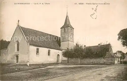 AK / Ansichtskarte Sees_61 Vieille Eglise Saint Martin Kirche 