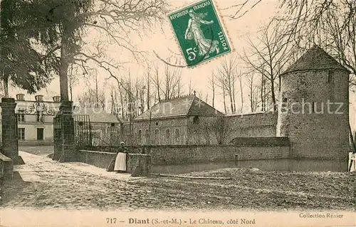 AK / Ansichtskarte Diant Chateau cote nord Schloss Diant